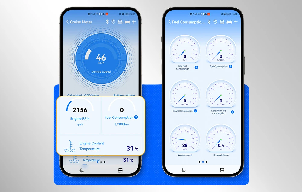 FNIRSI FD10 OBD2 Diagnostic Tool aprašymas - Prekės nuotrauka