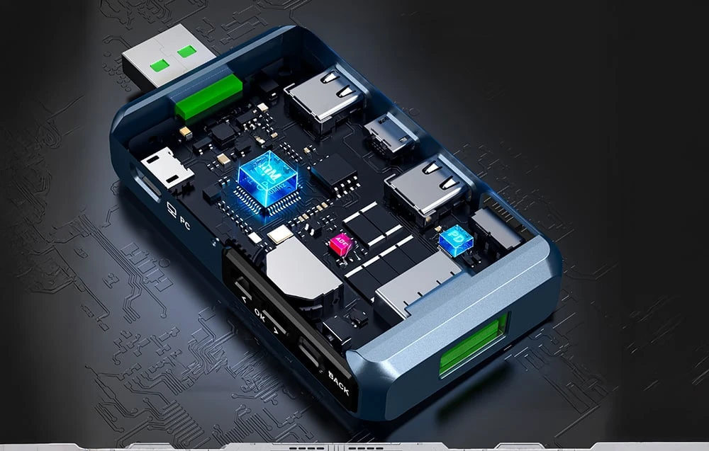 FNIRSI FNB48P BT USB port tester with Bluetooth aprašymas - Prekės nuotrauka