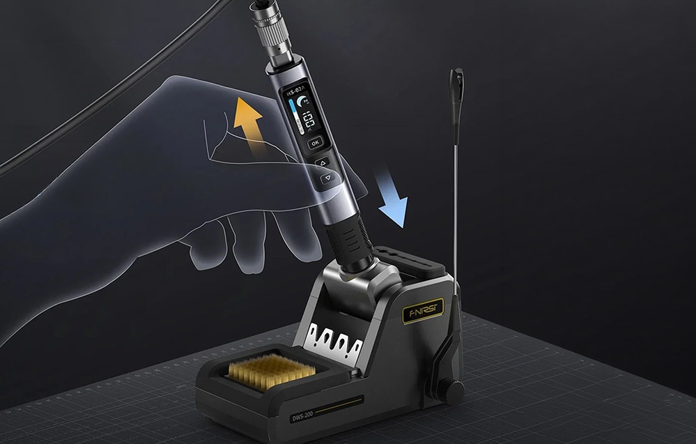 FNIRSI HS-02A 100W Soldering Iron aprašymas - Prekės nuotrauka