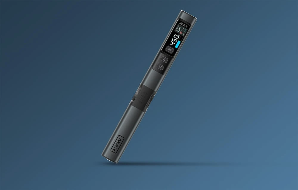FNIRSI HS-02B 100 W smart soldering iron aprašymas - Prekės nuotrauka