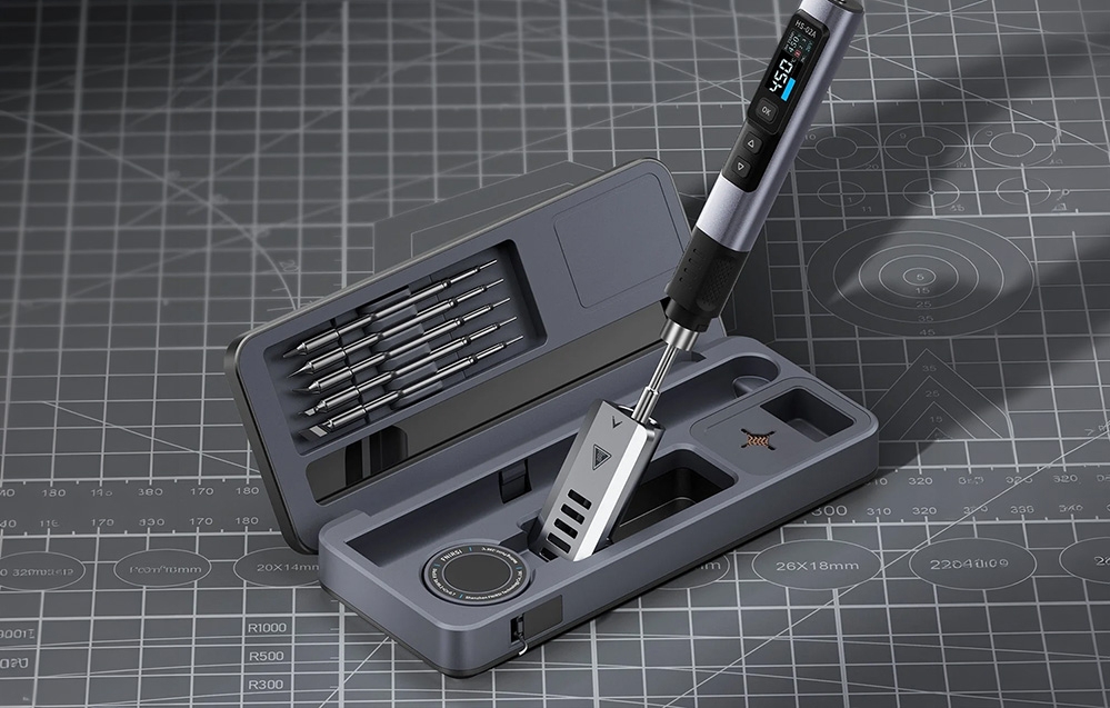 FNIRSI HS-02B 100W Soldering Iron aprašymas - Prekės nuotrauka