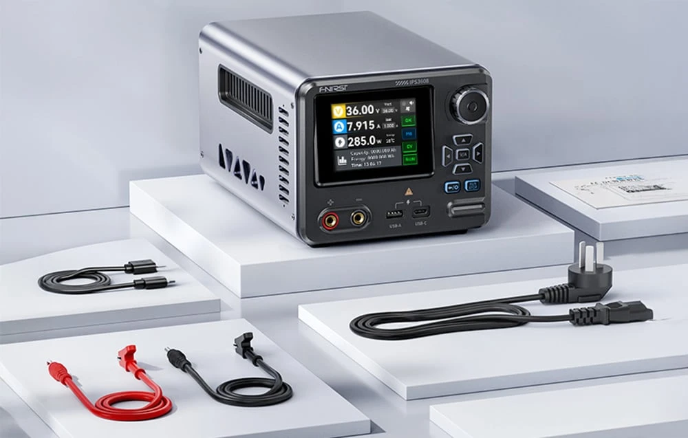 FNIRSI IPS3608 Intelligent Digital AC-DC Power Supply aprašymas - Prekės nuotrauka