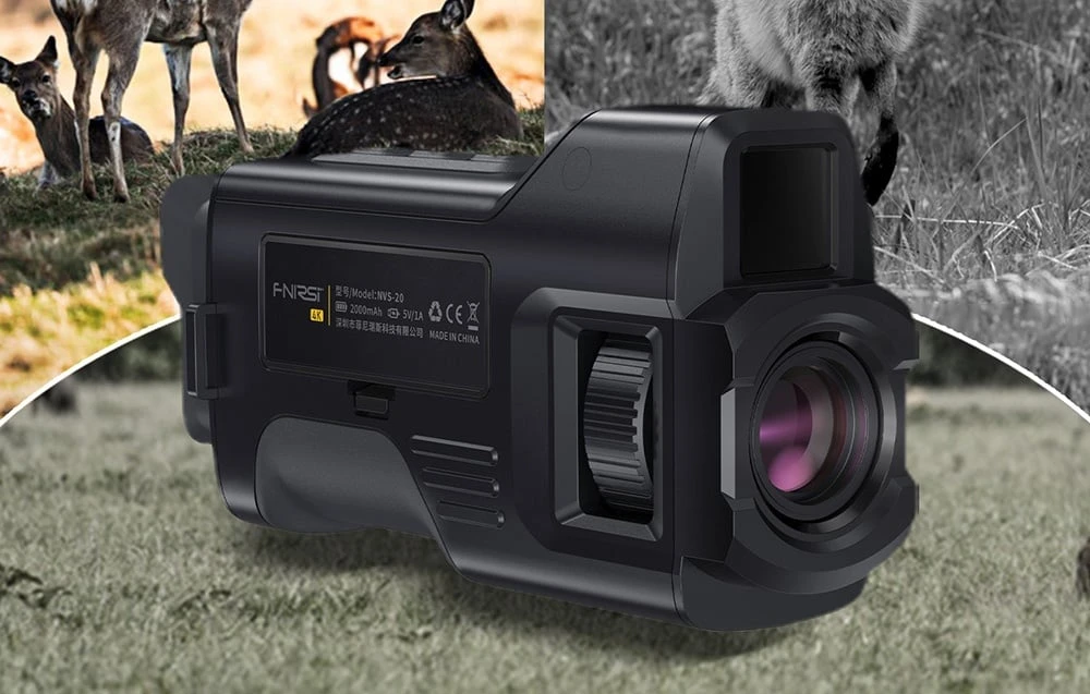 Žiūronai FNIRSI NVS-20 skaitmeninis naktinio matymo įrenginys su 4K HD įrašymu aprašymas - Prekės nuotrauka