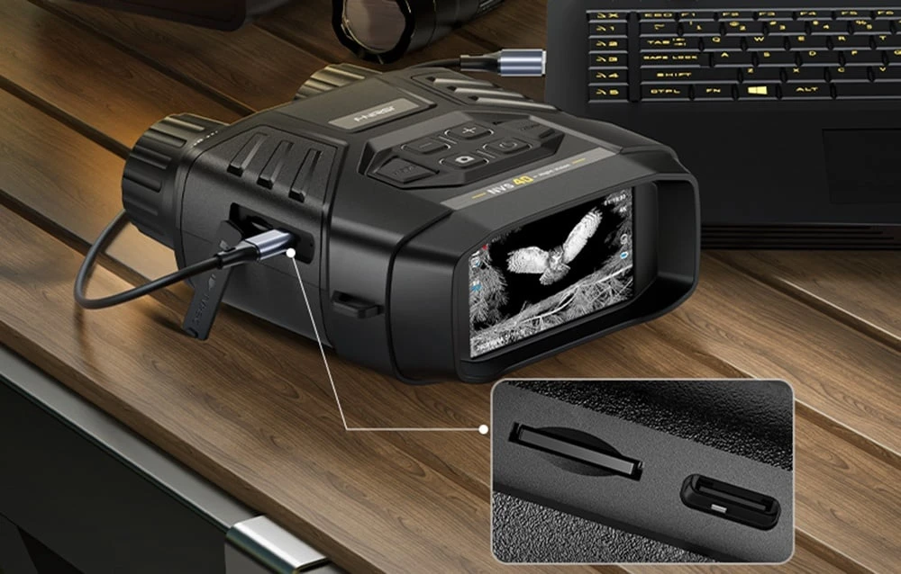 Žiūronai FNIRSI NVS-40 skaitmeninis naktinio matymo prietaisas su 4K HD įrašymu aprašymas - Prekės nuotrauka Žiūronai FNIRSI NVS-40 skaitmeninis naktinio matymo prietaisas su 4K HD įrašymu aprašymas - Prekės nuotrauka