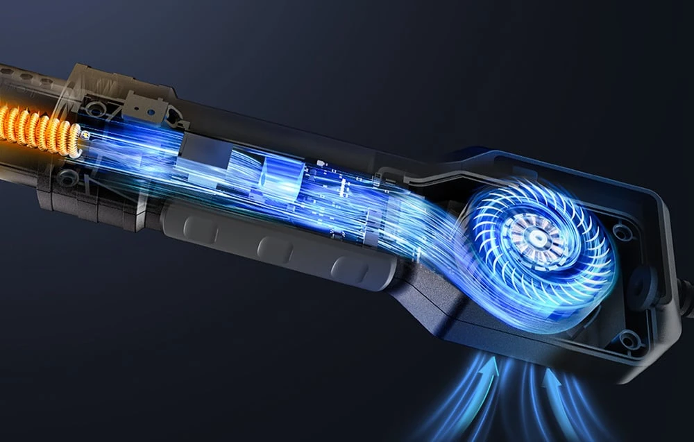 FNIRSI SAG-55 smart heat gun aprašymas - Prekės nuotrauka