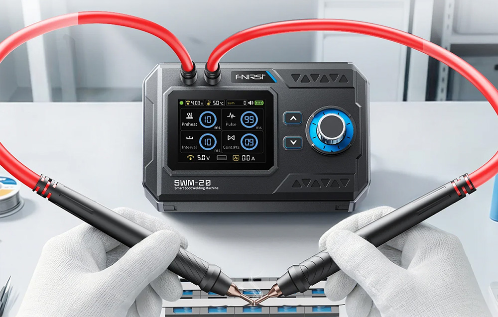FNIRSI SWM-20 Manual Spot Welder aprašymas - Prekės nuotrauka