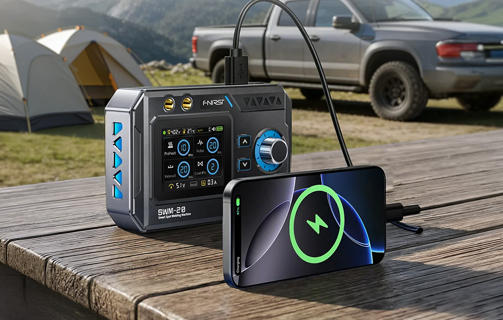 FNIRSI SWM-20 Manual Spot Welder aprašymas - Prekės nuotrauka