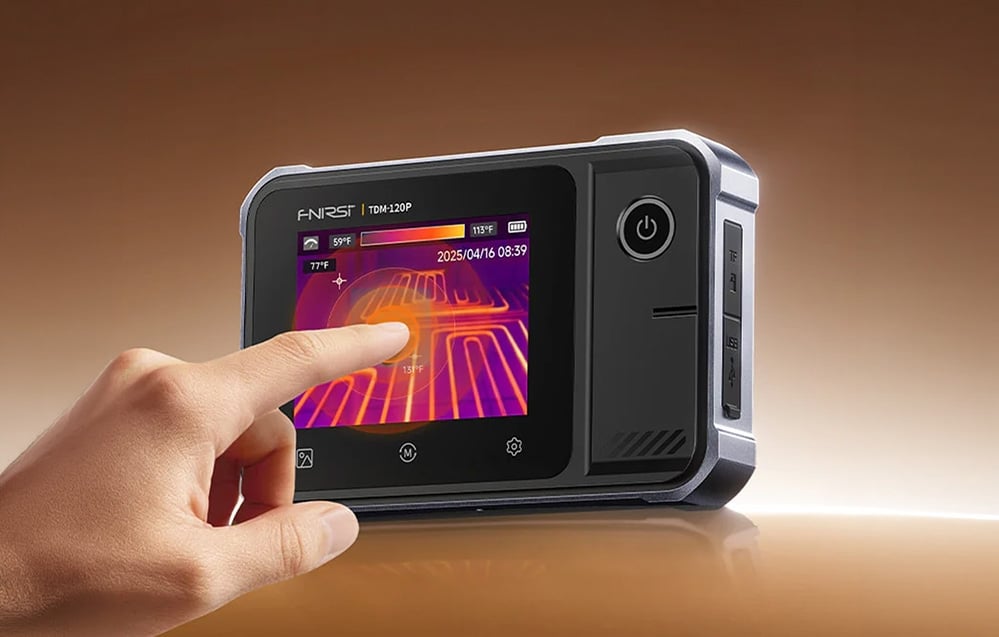 FNIRSI TDM-120P Thermal Imaging Camera aprašymas - Prekės nuotrauka