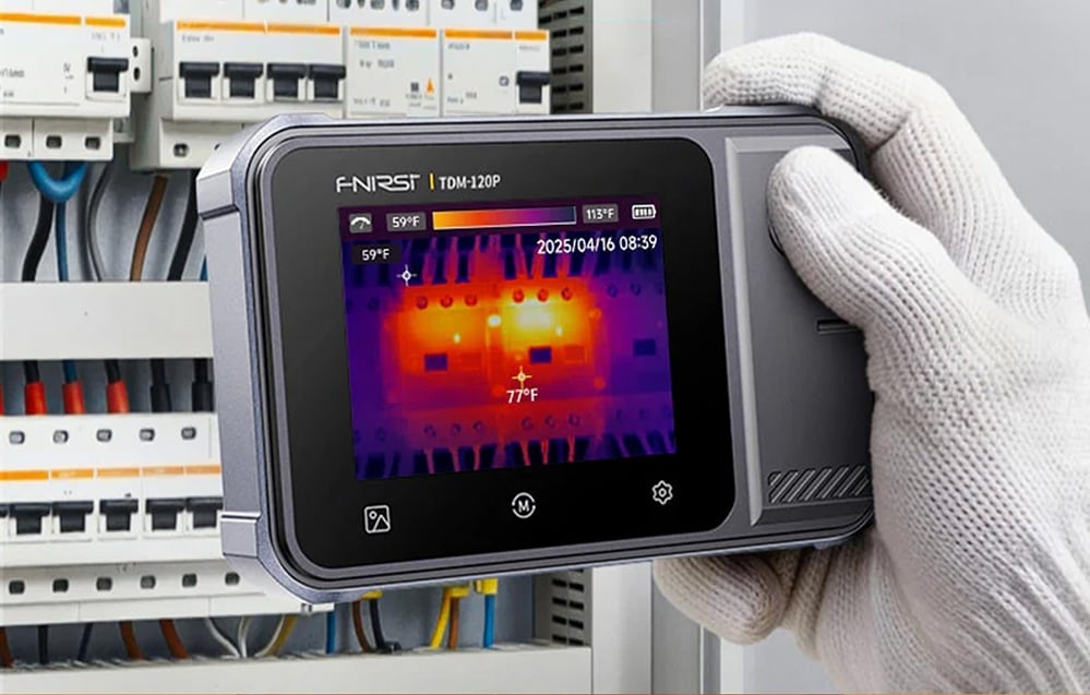 FNIRSI TDM-120P Thermal Imaging Camera aprašymas - Prekės nuotrauka