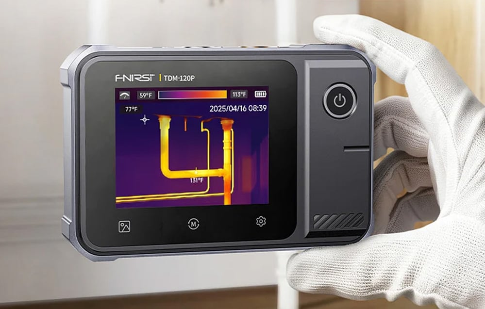 FNIRSI TDM-120P Thermal Imaging Camera aprašymas - Prekės nuotrauka