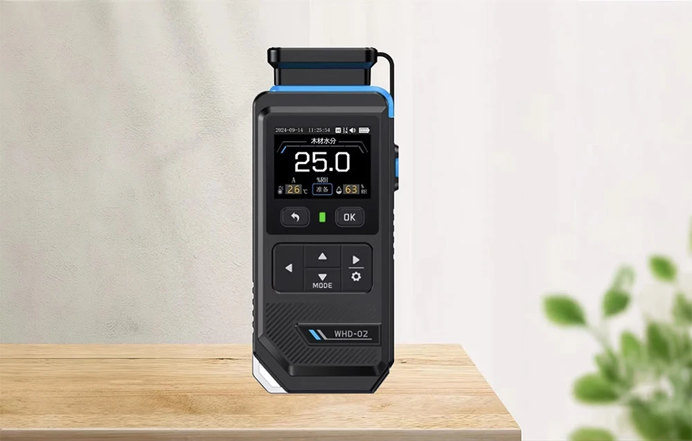 FNIRSI WHD-02 Pin-Type Wood Moisture Meter aprašymas - Prekės nuotrauka