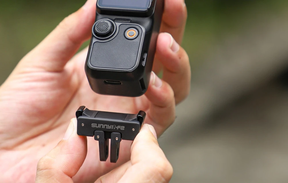 Sulankstomas greito atjungimo adapteris Sunnylife, skirtas Osmo Pocket 3 aprašymas - Prekės nuotrauka