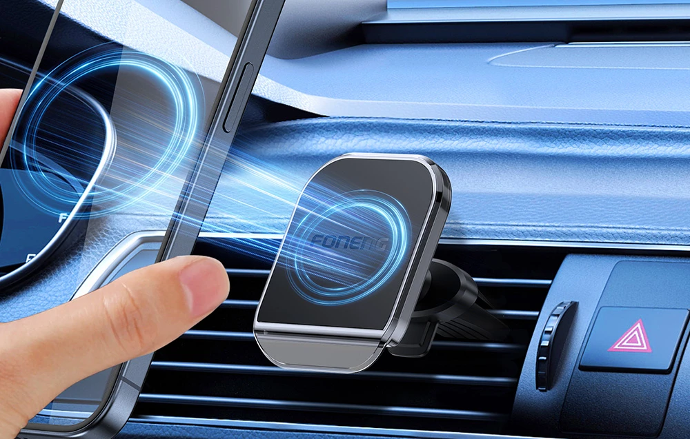 Foneng CP106 magnetinių automobilių grotelių laikiklis (juodas) aprašymas - Prekės nuotrauka Foneng CP106 magnetinių automobilių grotelių laikiklis (juodas) aprašymas - Prekės nuotrauka
