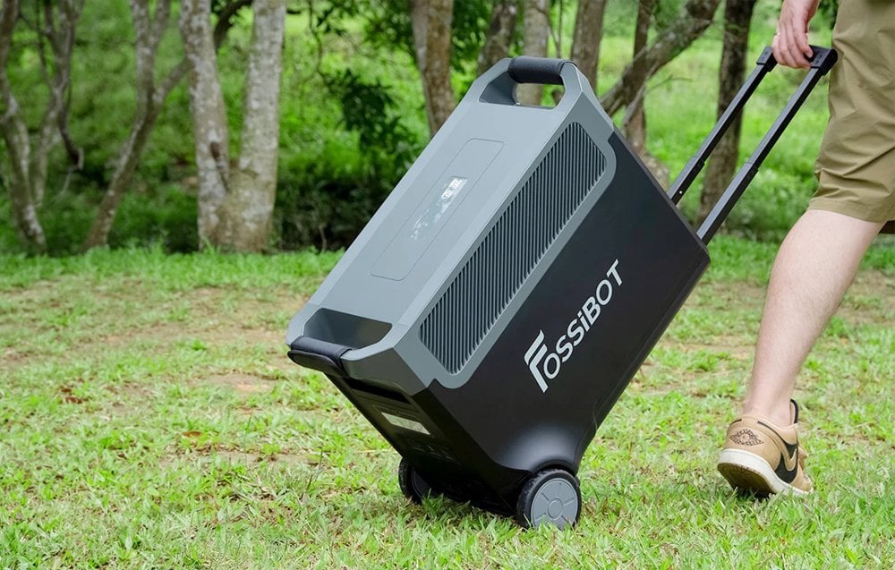 FOSSIBOT F3600 Pro 3600W Charging Station Juodas aprašymas - Prekės nuotrauka