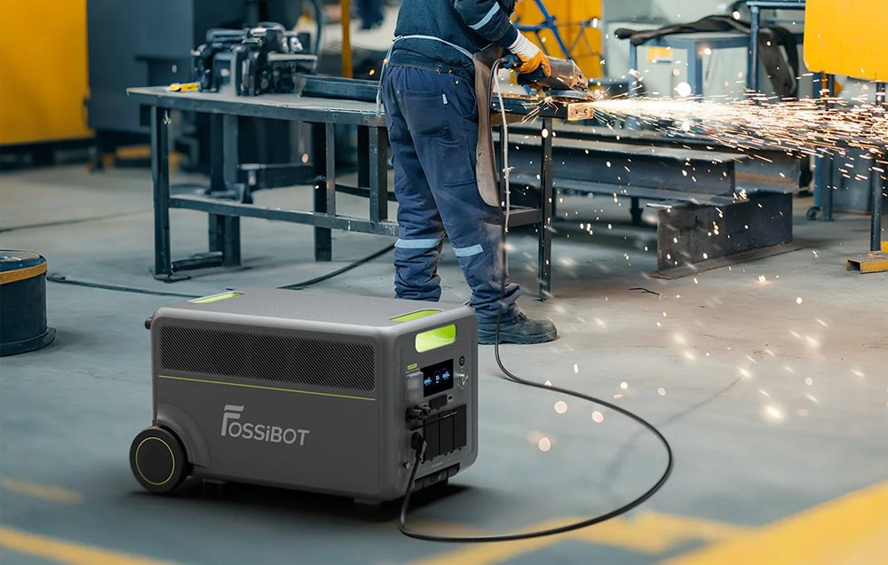 FOSSIBOT F7200 7200W Charging Station (Žalias) aprašymas - Prekės nuotrauka