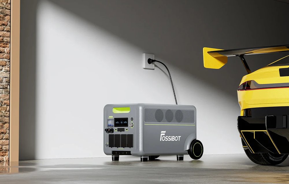 FOSSIBOT F7200 7200W Charging Station (Žalias) aprašymas - Prekės nuotrauka