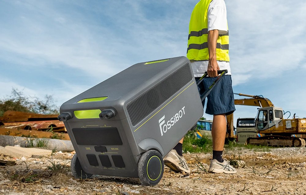 FOSSIBOT F7200 7200W Charging Station (Žalias) aprašymas - Prekės nuotrauka