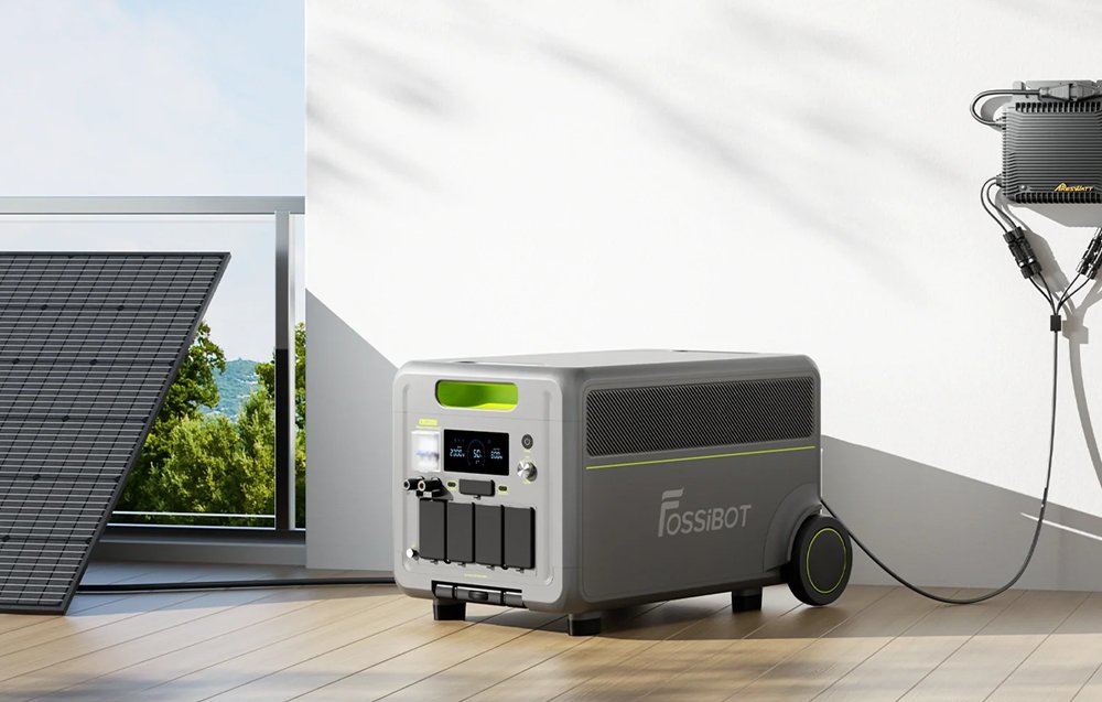 FOSSIBOT F7200 7200W Charging Station (Žalias) aprašymas - Prekės nuotrauka