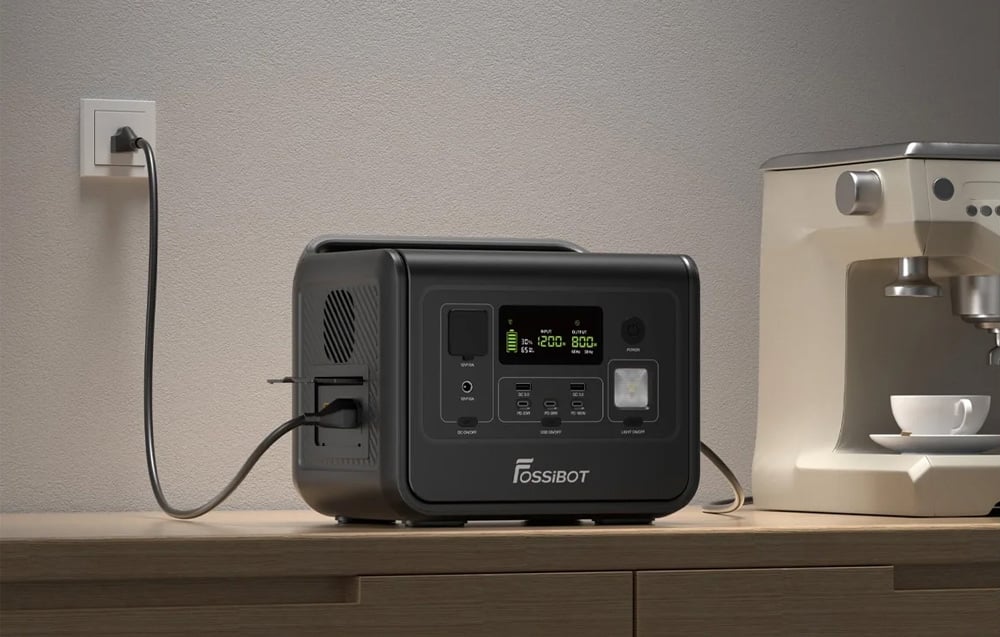 FOSSIBOT F800 800W Charging Station Žalias aprašymas - Prekės nuotrauka