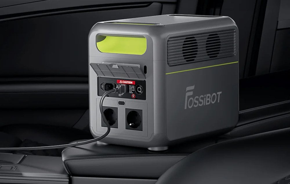 FOSSIBOT FBP1200 1200W Charging Station (Žalias) aprašymas - Prekės nuotrauka
