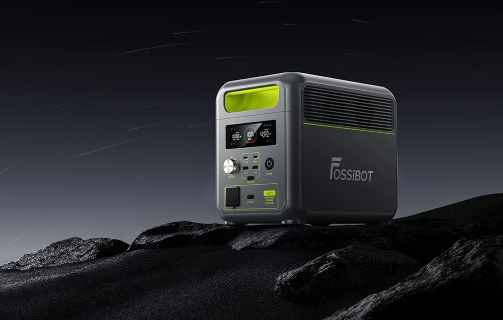 FOSSIBOT FBP1200 1200W Charging Station (Žalias) aprašymas - Prekės nuotrauka