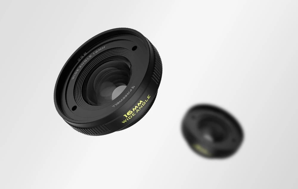 „Freewell“ 16 mm plataus kampo objektyvas su 17 mm tvirtinimu aprašymas - Prekės nuotrauka