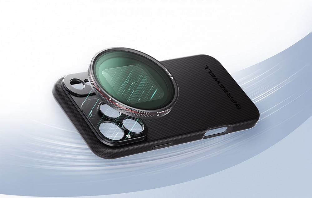 Dėklas Freewell dėkals skirtas Apple iPhone 17 Pro Max with 17mm mount aprašymas - Prekės nuotrauka Dėklas Freewell dėkals skirtas Apple iPhone 17 Pro Max with 17mm mount aprašymas - Prekės nuotrauka