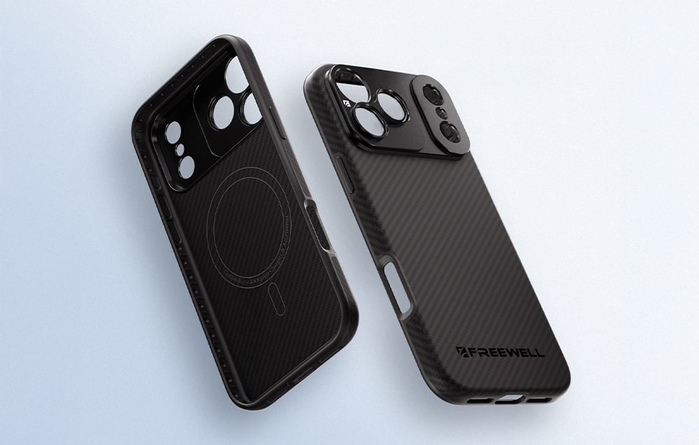 Freewell dėklas skirtas Apple iPhone 17 Pro with 17mm mount aprašymas - Prekės nuotrauka Freewell dėklas skirtas Apple iPhone 17 Pro with 17mm mount aprašymas - Prekės nuotrauka