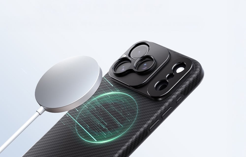 Freewell dėklas skirtas Apple iPhone 17 Pro with 17mm mount aprašymas - Prekės nuotrauka Freewell dėklas skirtas Apple iPhone 17 Pro with 17mm mount aprašymas - Prekės nuotrauka
