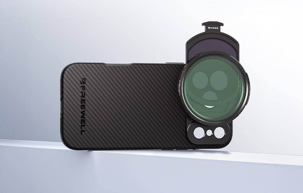 Freewell dėklas skirtas Apple iPhone 17 Pro with 17mm mount aprašymas - Prekės nuotrauka Freewell dėklas skirtas Apple iPhone 17 Pro with 17mm mount aprašymas - Prekės nuotrauka