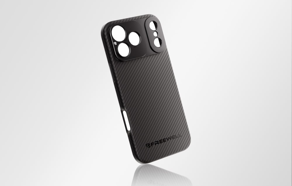 Freewell dėklas skirtas Apple iPhone 17 Pro with 17mm mount aprašymas - Prekės nuotrauka Freewell dėklas skirtas Apple iPhone 17 Pro with 17mm mount aprašymas - Prekės nuotrauka