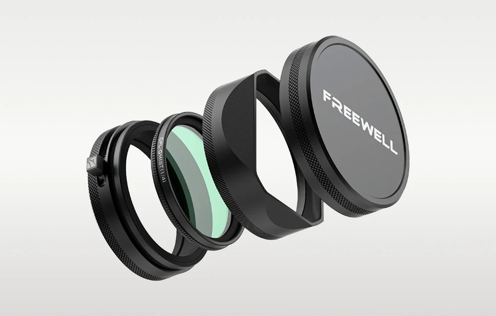 Freewell FujiX100 filtrų rinkinys su objektyvo gaubtu (juodas) aprašymas - Prekės nuotrauka Freewell FujiX100 filtrų rinkinys su objektyvo gaubtu (juodas) aprašymas - Prekės nuotrauka