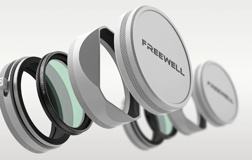 Freewell FujiX100 filtrų rinkinys su objektyvo gaubtu (sidabrinis) aprašymas - Prekės nuotrauka Freewell FujiX100 filtrų rinkinys su objektyvo gaubtu (sidabrinis) aprašymas - Prekės nuotrauka