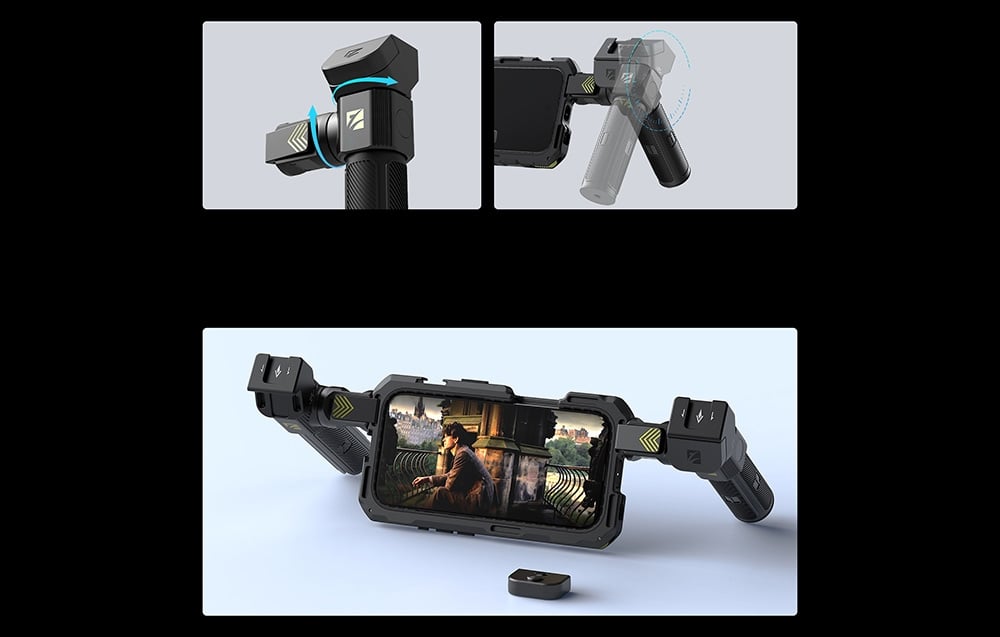 Freewell Genius Rig Phone Mount for iPhone 17 Pro Max aprašymas - Prekės nuotrauka