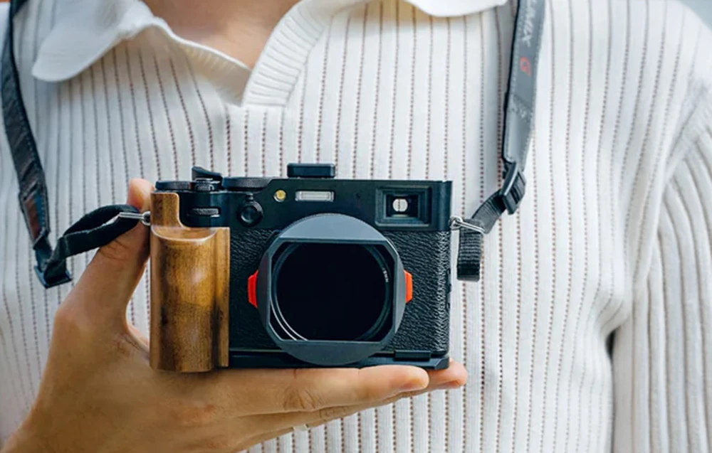 Freewell premium L bracket for Fuji X100VI (juodas) aprašymas - Prekės nuotrauka Freewell premium L bracket for Fuji X100VI (juodas) aprašymas - Prekės nuotrauka