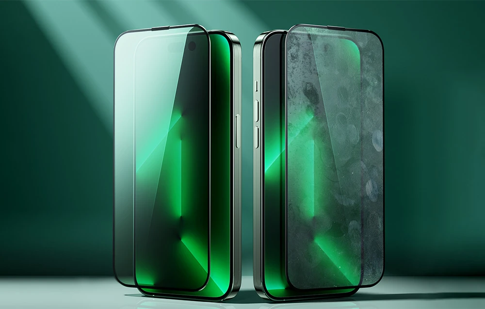 Viso ekrano grūdintas stiklas akių apsaugai Joyroom JR-G02, skirtas Apple iPhone 14 Pro 6.1" aprašymas - Prekės nuotrauka