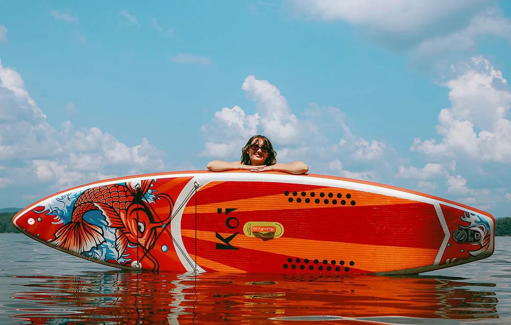 Funwater Feath-R Lite SUP lenta Koi SUPFR01E aprašymas - Prekės nuotrauka