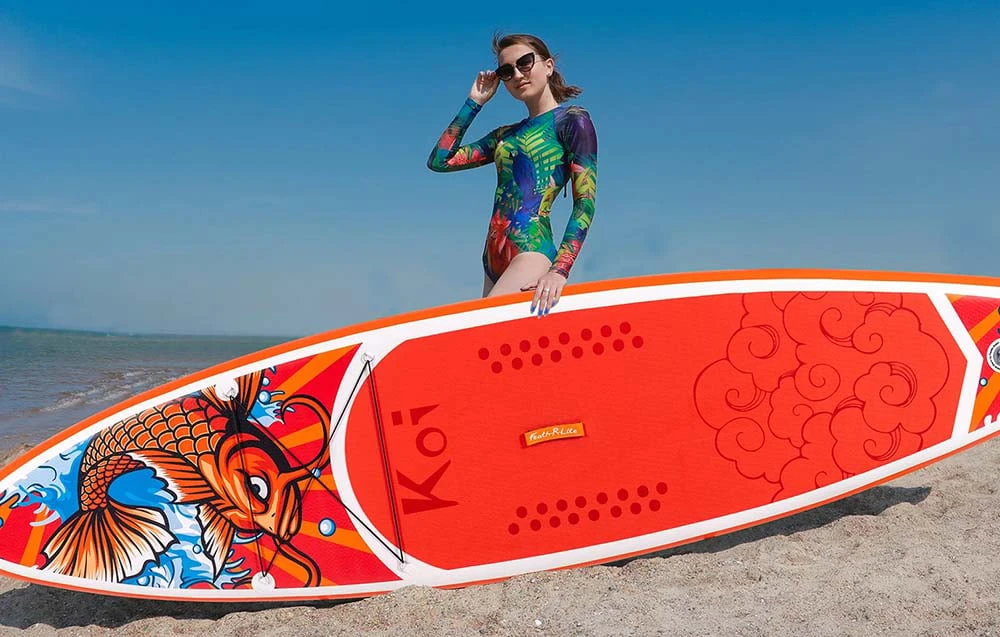 Funwater Feath-R Lite SUP lenta Koi SUPFR01E aprašymas - Prekės nuotrauka
