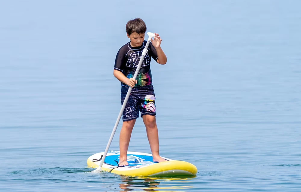 FunWater Tuxedo Sailor children's SUP paddle board 2,4m (mėlynas) aprašymas - Prekės nuotrauka