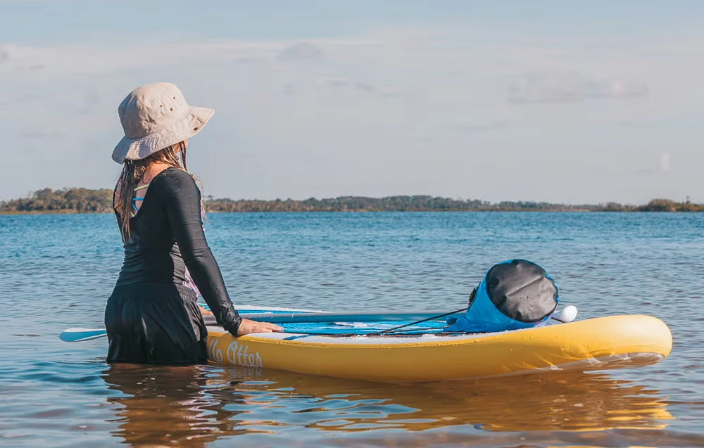 FunWater Tuxedo Sailor children's SUP paddle board 2,4m (mėlynas) aprašymas - Prekės nuotrauka