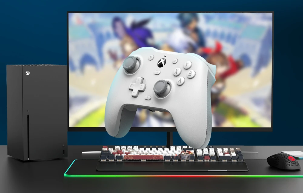 Laidinis žaidimų valdiklis GameSir G7 HE (baltas) aprašymas - Prekės nuotrauka Laidinis žaidimų valdiklis GameSir G7 HE (baltas) aprašymas - Prekės nuotrauka