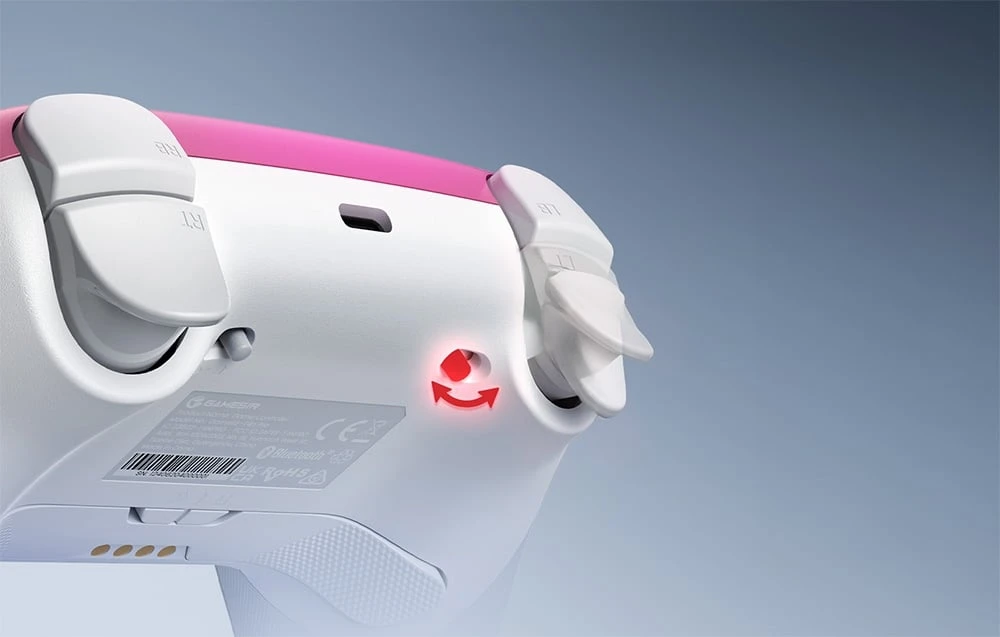 GameSir SuperNova T4n Pro belaidis žaidimų valdiklis rožinės spalvos aprašymas - Prekės nuotrauka GameSir SuperNova T4n Pro belaidis žaidimų valdiklis rožinės spalvos aprašymas - Prekės nuotrauka