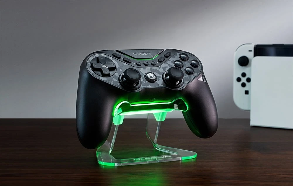 „GameSir T3 Bundle“ belaidis valdiklis „Tarantula Pro“ su įkrovimo stotele (juodas) aprašymas - Prekės nuotrauka „GameSir T3 Bundle“ belaidis valdiklis „Tarantula Pro“ su įkrovimo stotele (juodas) aprašymas - Prekės nuotrauka