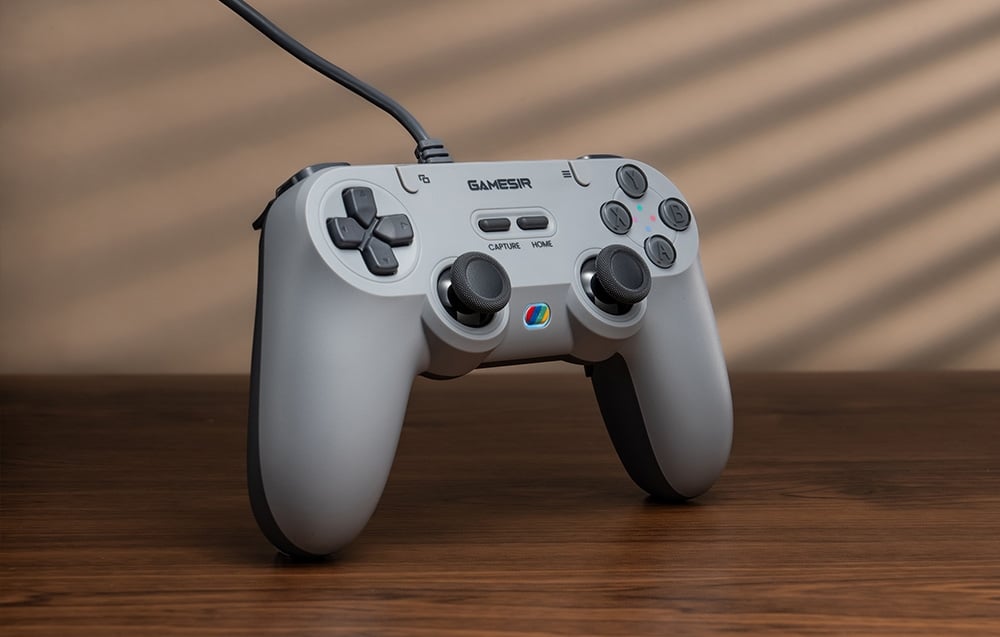 GameSir T3 GY Tegenaria Lite laidinis žaidimų valdiklis pilkos spalvos aprašymas - Prekės nuotrauka GameSir T3 GY Tegenaria Lite laidinis žaidimų valdiklis pilkos spalvos aprašymas - Prekės nuotrauka