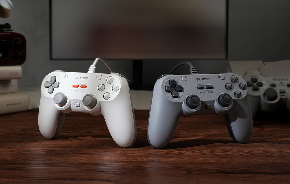 GameSir T3 GY Tegenaria Lite laidinis žaidimų valdiklis pilkos spalvos aprašymas - Prekės nuotrauka GameSir T3 GY Tegenaria Lite laidinis žaidimų valdiklis pilkos spalvos aprašymas - Prekės nuotrauka
