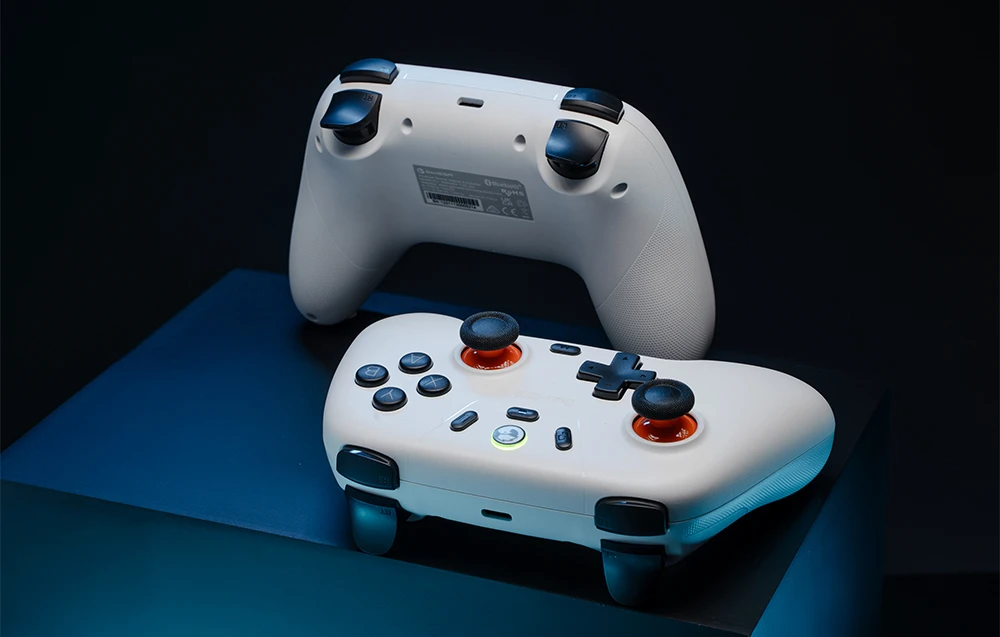 Belaidis žaidimų valdiklis GameSir-T4n Lite (baltas) aprašymas - Prekės nuotrauka Belaidis žaidimų valdiklis GameSir-T4n Lite (baltas) aprašymas - Prekės nuotrauka
