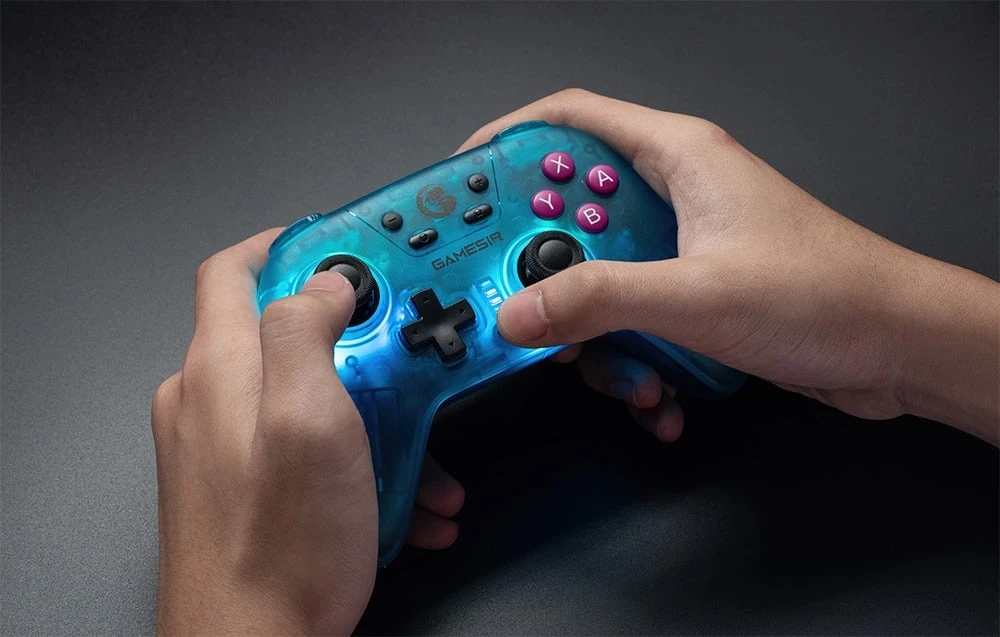 „GameSir T4n Nova“ belaidis valdiklis (turkio spalvos) aprašymas - Prekės nuotrauka „GameSir T4n Nova“ belaidis valdiklis (turkio spalvos) aprašymas - Prekės nuotrauka