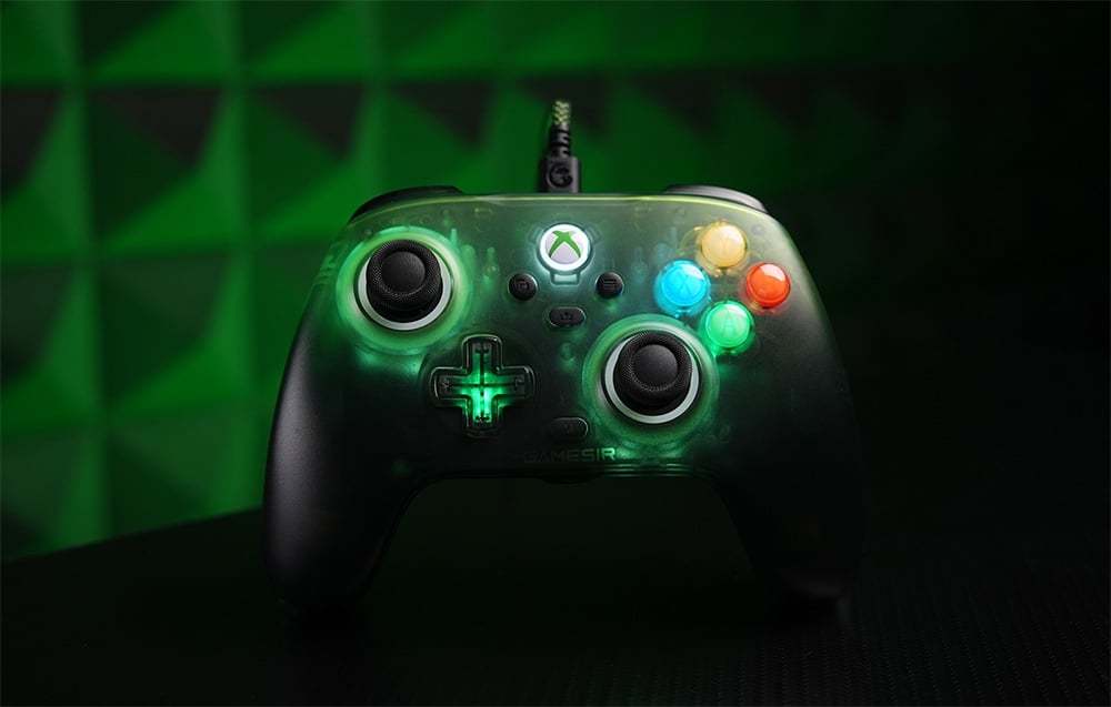 „GameSir T7 Pro“ daugiaplatformė žaidimų pultelis – „Retro Žalias“ (Hall efekto trigeriai), licencijuotas „XBOX“ aprašymas - Prekės nuotrauka