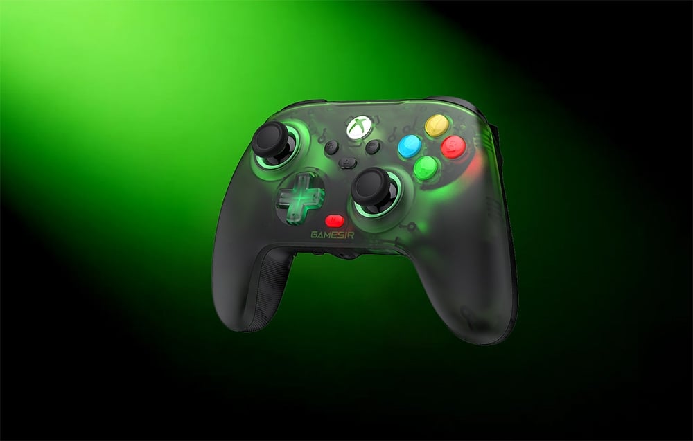 „GameSir T7 Pro“ daugiaplatformė žaidimų pultelis – „Retro Žalias“ (Hall efekto trigeriai), licencijuotas „XBOX“ aprašymas - Prekės nuotrauka