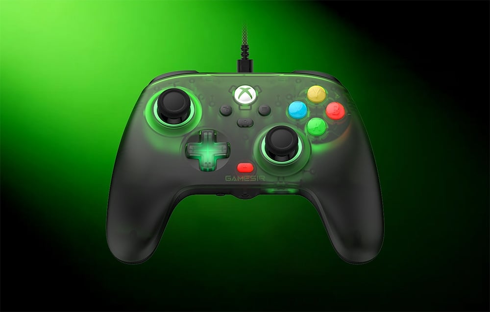 „GameSir T7 Pro“ daugiaplatformė žaidimų pultelis – „Retro Žalias“ (Hall efekto trigeriai), licencijuotas „XBOX“ aprašymas - Prekės nuotrauka
